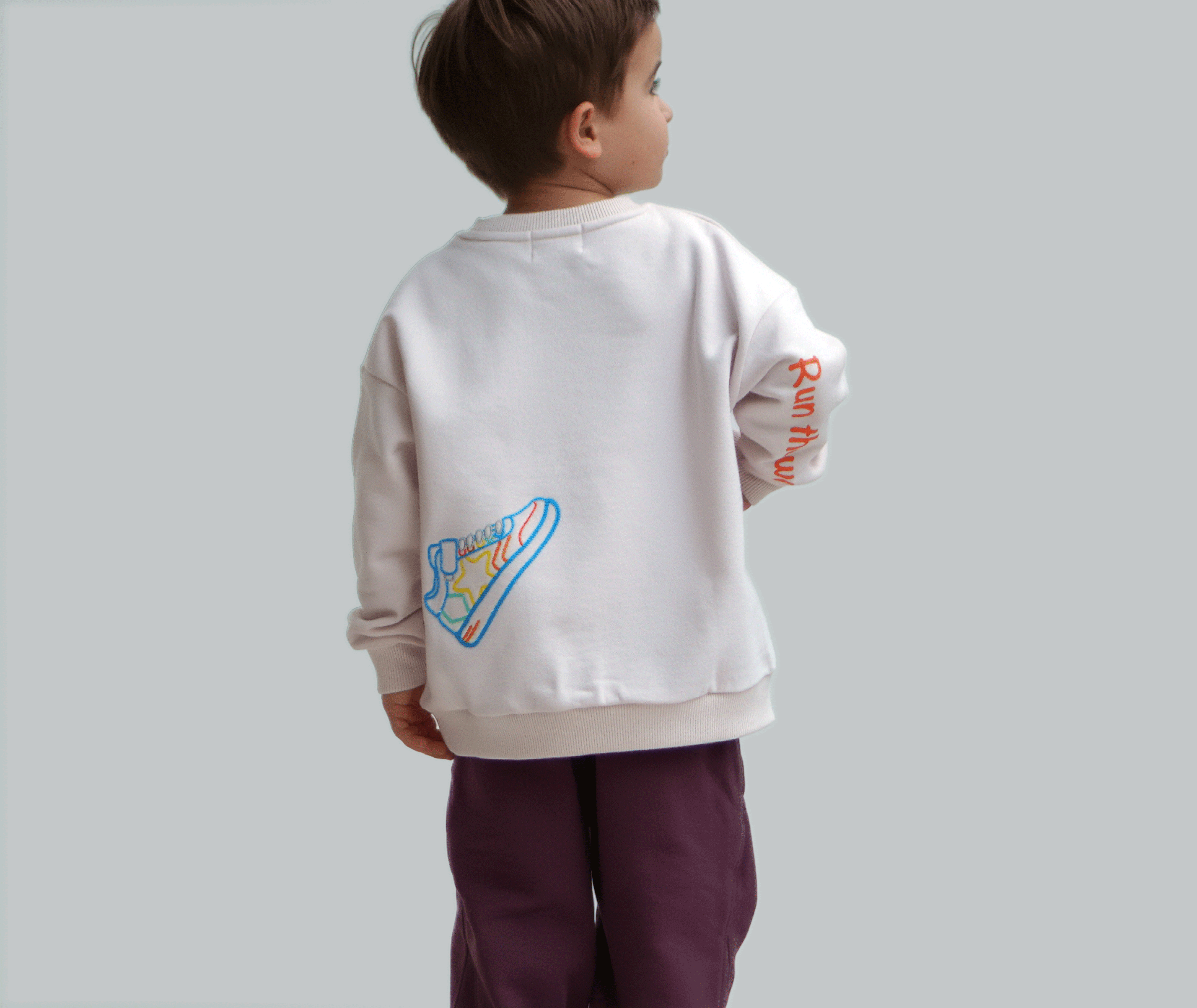 Sweatshirt Sneaker Light Rose