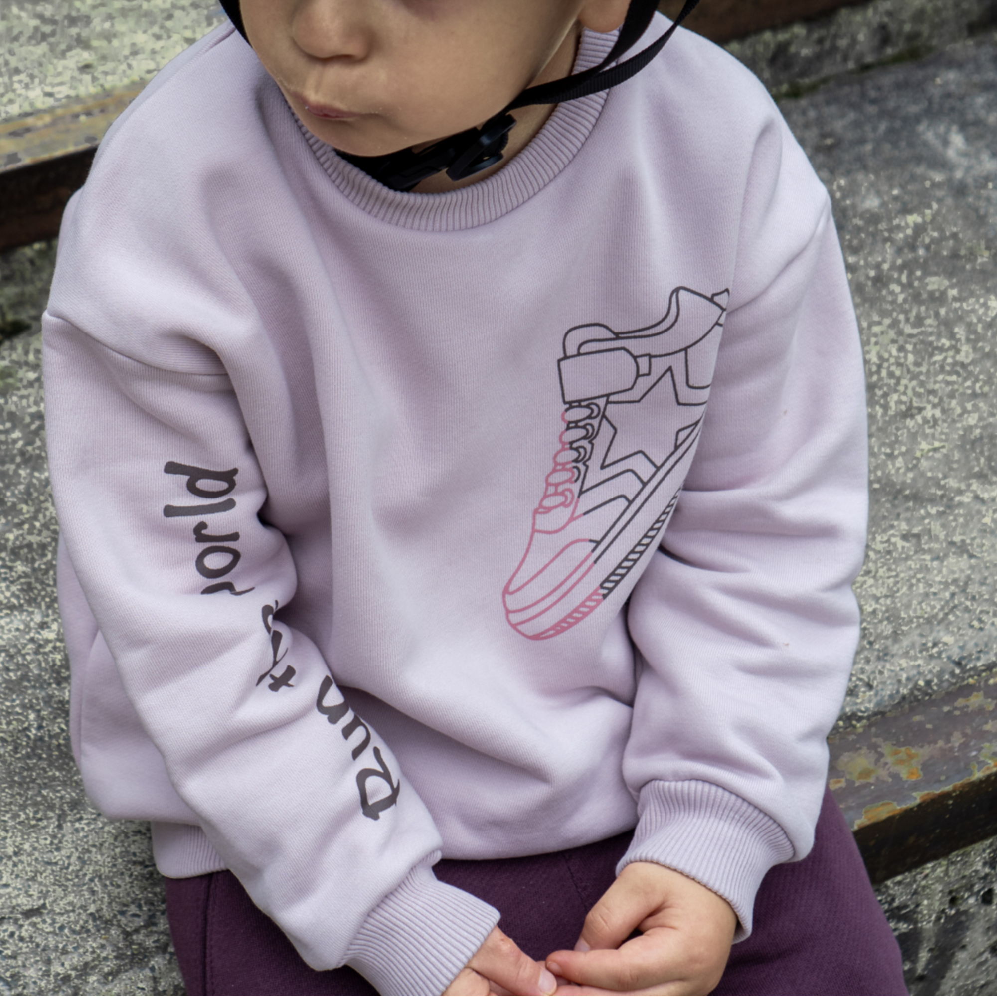 Sweatshirt Sneaker Dusty Violet