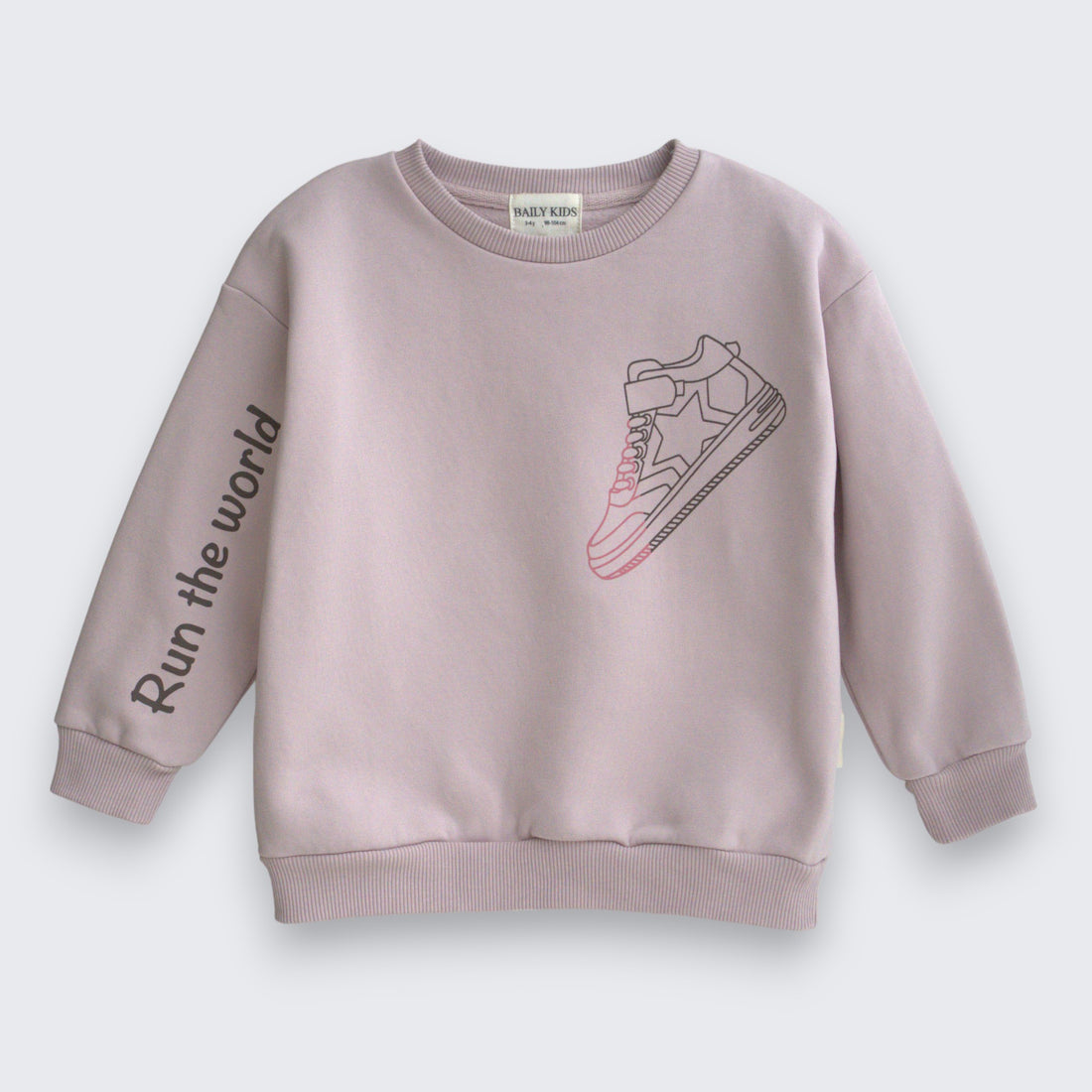 Sweatshirt Sneaker Dusty Violet