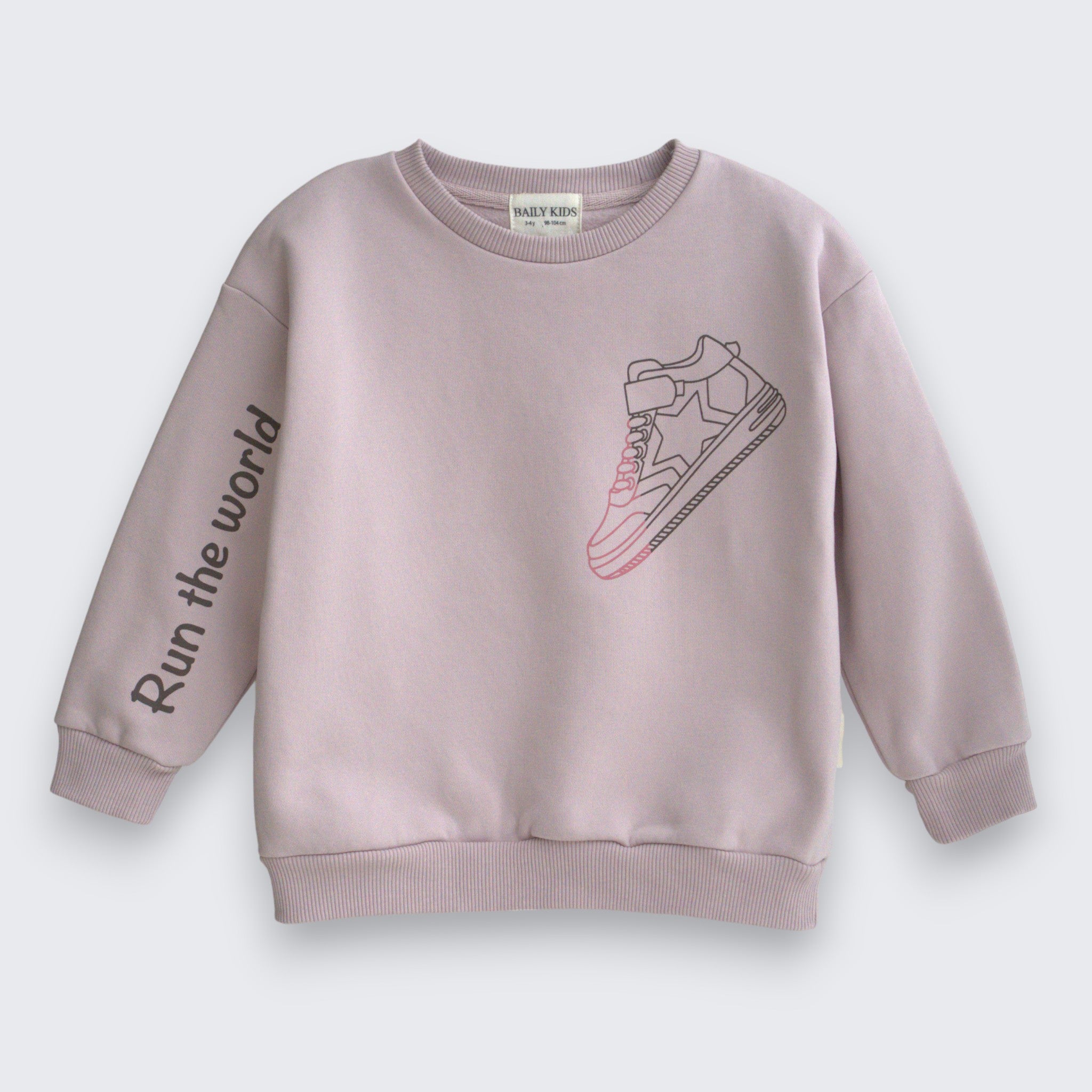 Sweatshirt Sneaker Dusty Violet