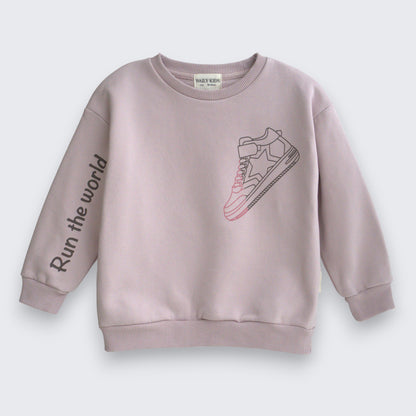 Sweatshirt Sneaker Dusty Violet